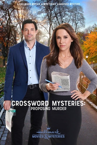 Poster for the TV movie Crossword Mysteries: Proposing Murder