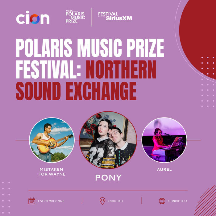 Polaris Music Prize Festival-Announcement