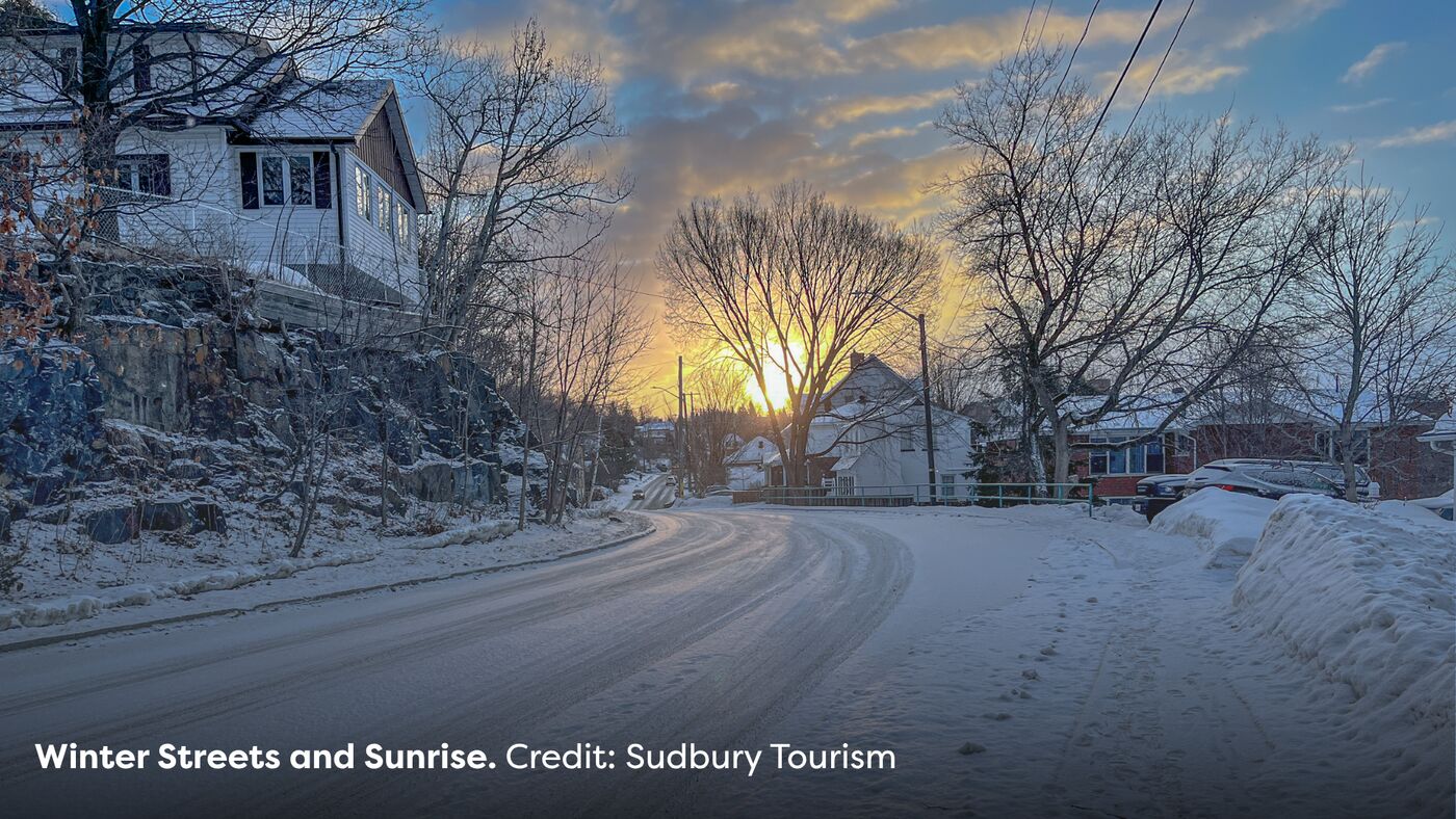 Sudbury Winter Streets