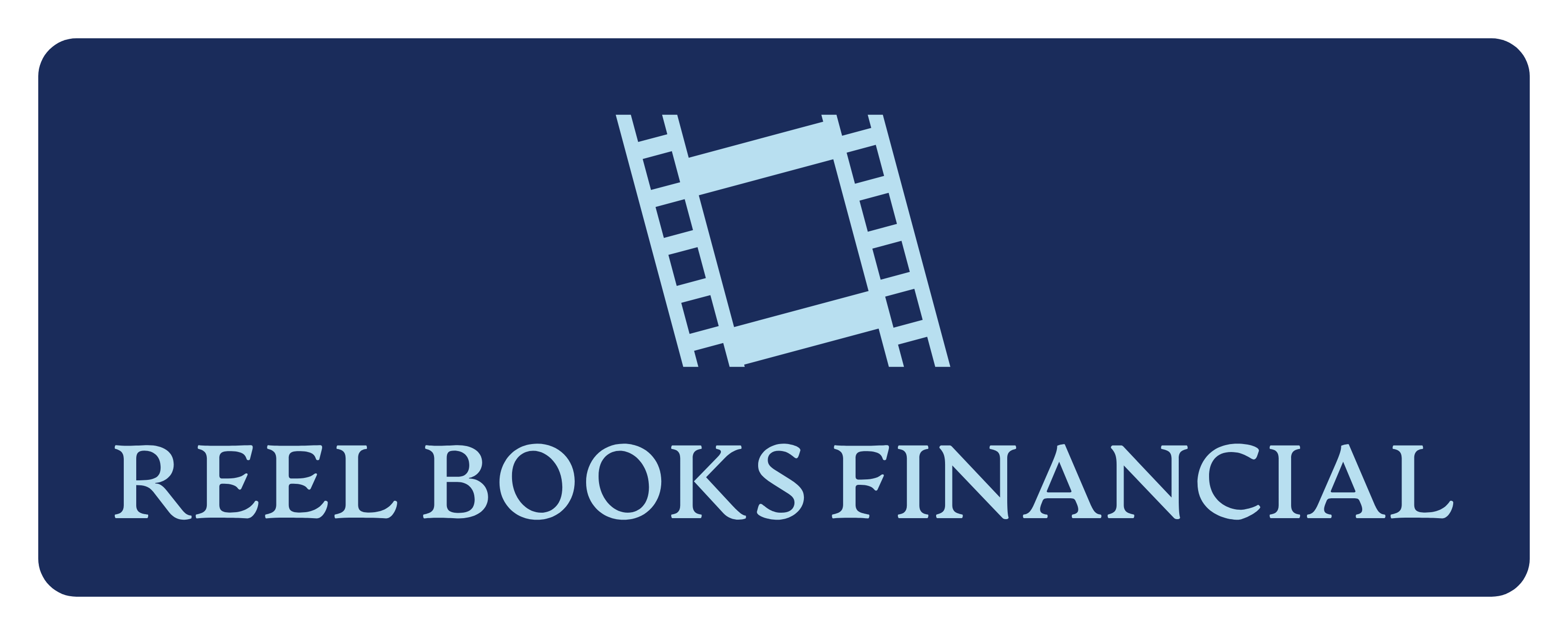 Reel Books Financial Logo